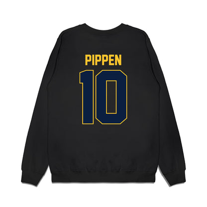 UC Berkeley - NCAA Men's Basketball : Justin Pippen - Vintage Shersey Premium Crewneck Sweatshirt-1