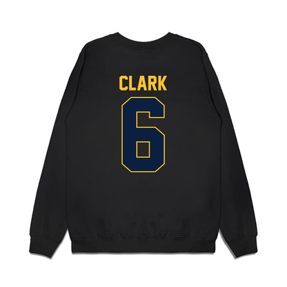 UC Berkeley - NCAA Men's Basketball : Jorell Clark - Vintage Shersey Premium Crewneck Sweatshirt-1