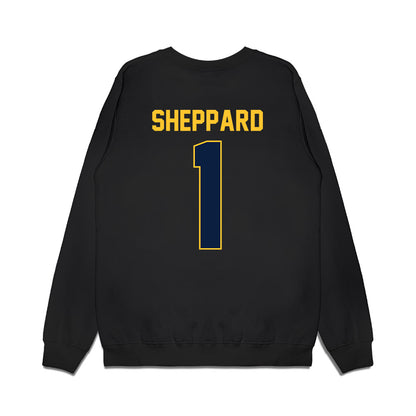 UC Berkeley - NCAA Women's Basketball : Mjracle Sheppard - Vintage Shersey Premium Crewneck Sweatshirt-1