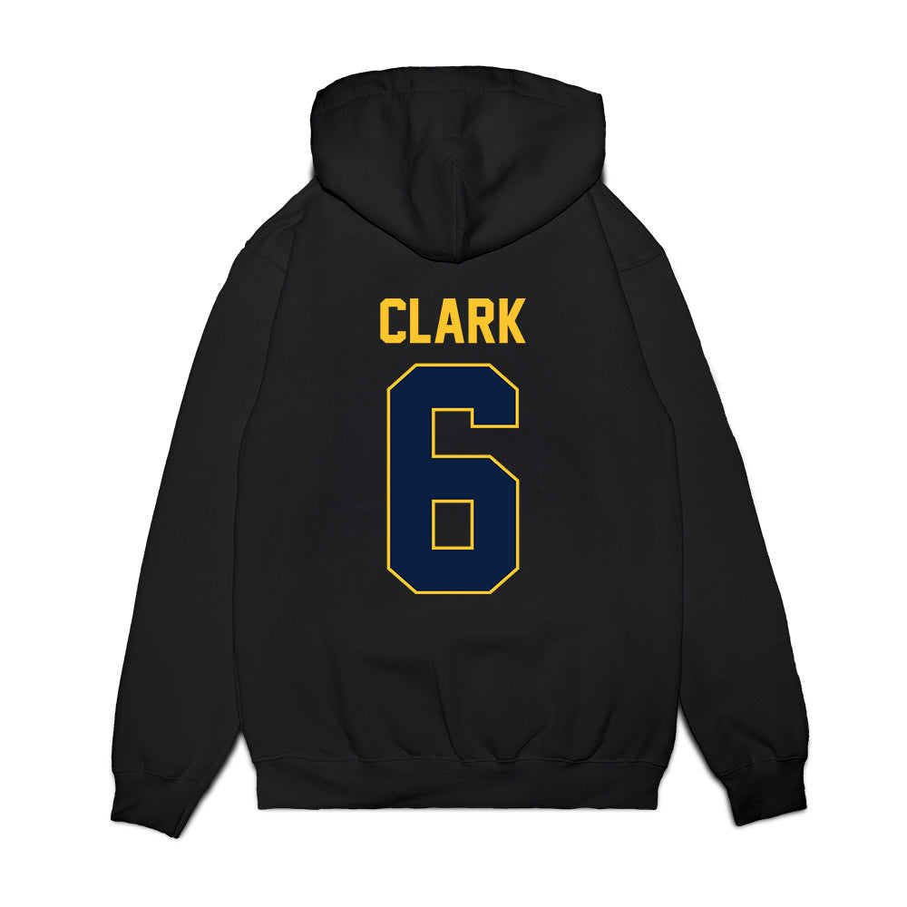 UC Berkeley - NCAA Men's Basketball : Jorell Clark - Vintage Shersey Premium Hooded Sweatshirt-1