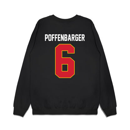 Maryland - NCAA Women's Basketball : Saylor Poffenbarger - Vintage Shersey Premium Crewneck Sweatshirt-1