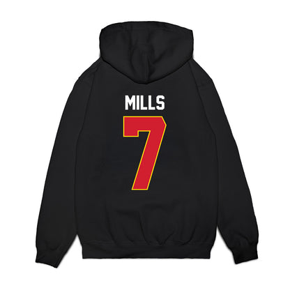 Maryland - NCAA Men's Basketball : Andre Mills - Vintage Shersey Premium Hooded Sweatshirt-1