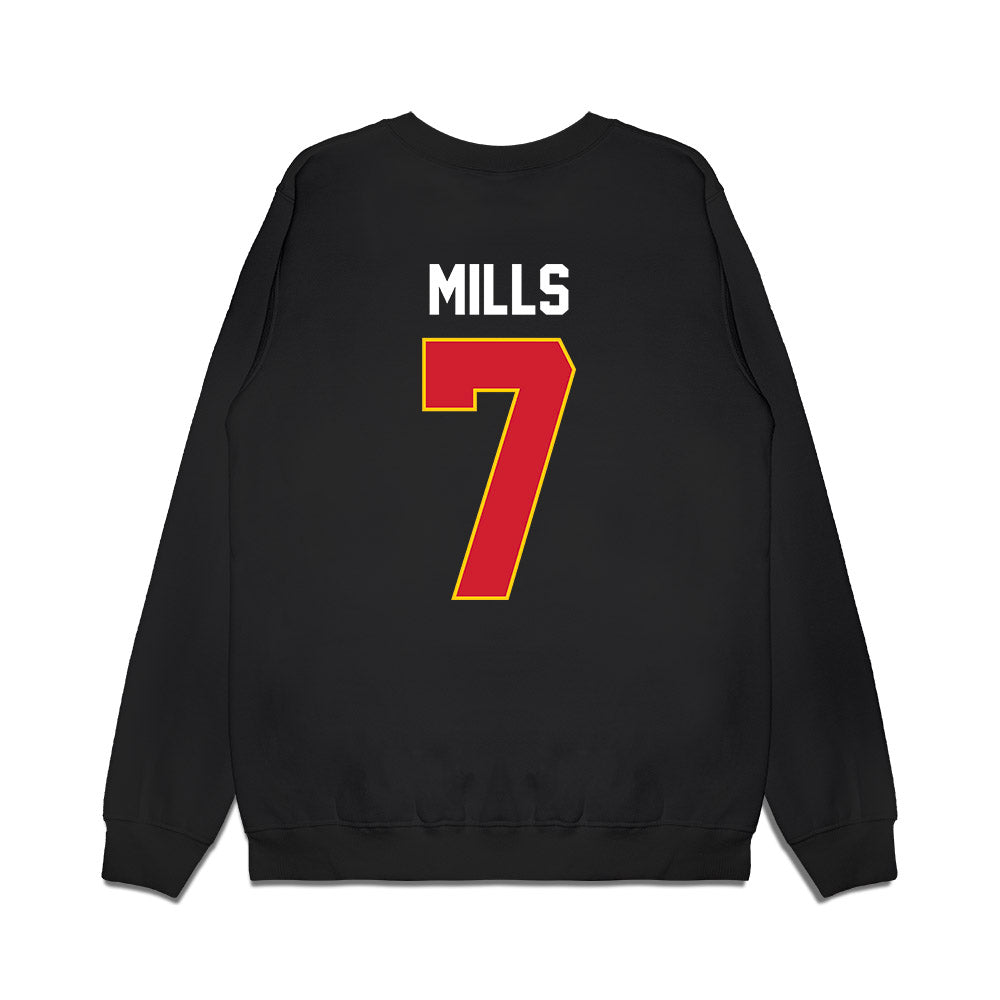 Maryland - NCAA Men's Basketball : Andre Mills - Vintage Shersey Premium Crewneck Sweatshirt-1