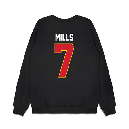 Maryland - NCAA Men's Basketball : Andre Mills - Vintage Shersey Premium Crewneck Sweatshirt-1