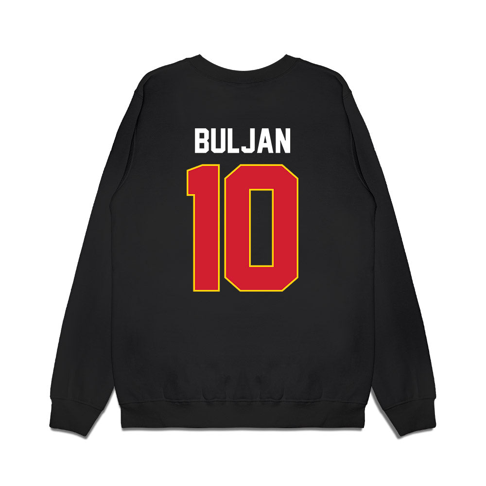 Maryland - NCAA Men's Basketball : Tomislav Buljan - Vintage Shersey Premium Crewneck Sweatshirt-1