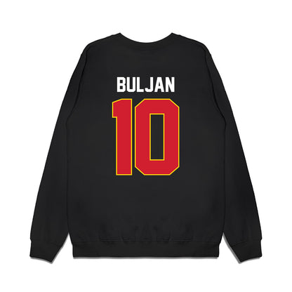 Maryland - NCAA Men's Basketball : Tomislav Buljan - Vintage Shersey Premium Crewneck Sweatshirt-1
