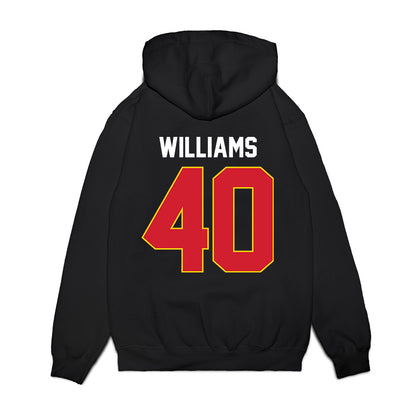 Maryland - NCAA Women's Basketball : Breanna Williams - Vintage Shersey Premium Hooded Sweatshirt-1