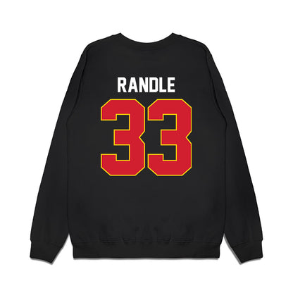 Maryland - Men's Basketball Alumni : Ryan Randle - Vintage Shersey Premium Crewneck Sweatshirt-1
