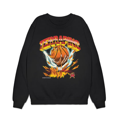 Maryland - NCAA Men's Basketball : Tomislav Buljan - Vintage Shersey Premium Crewneck Sweatshirt-0