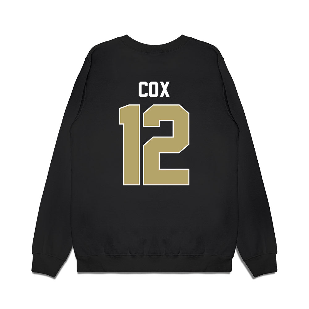Central Florida - NCAA Women's Basketball : Kayanna Cox - Vintage Knights Premium Crewneck Sweatshirt-1