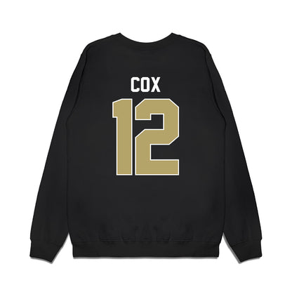 Central Florida - NCAA Women's Basketball : Kayanna Cox - Vintage Knights Premium Crewneck Sweatshirt-1