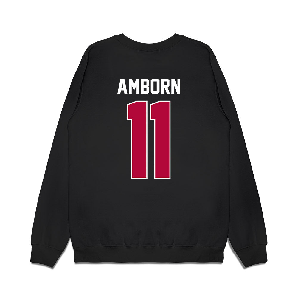 Stanford - NCAA Women's Basketball : Carly Amborn - Vintage Premium Crewneck Sweatshirt-1