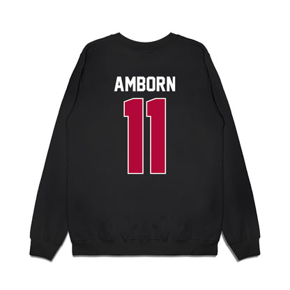 Stanford - NCAA Women's Basketball : Carly Amborn - Vintage Premium Crewneck Sweatshirt-1