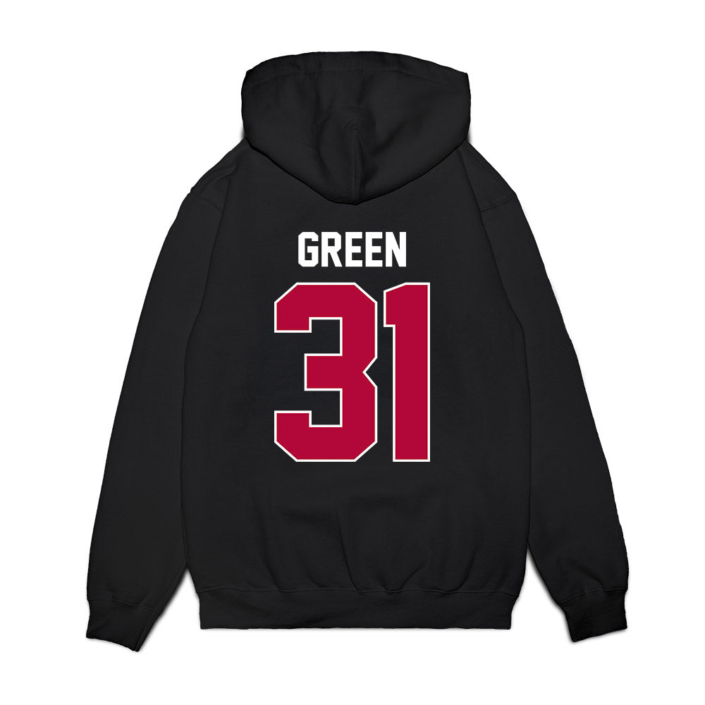 Stanford - NCAA Women's Basketball : Lauren Green - Vintage Premium Hooded Sweatshirt-1