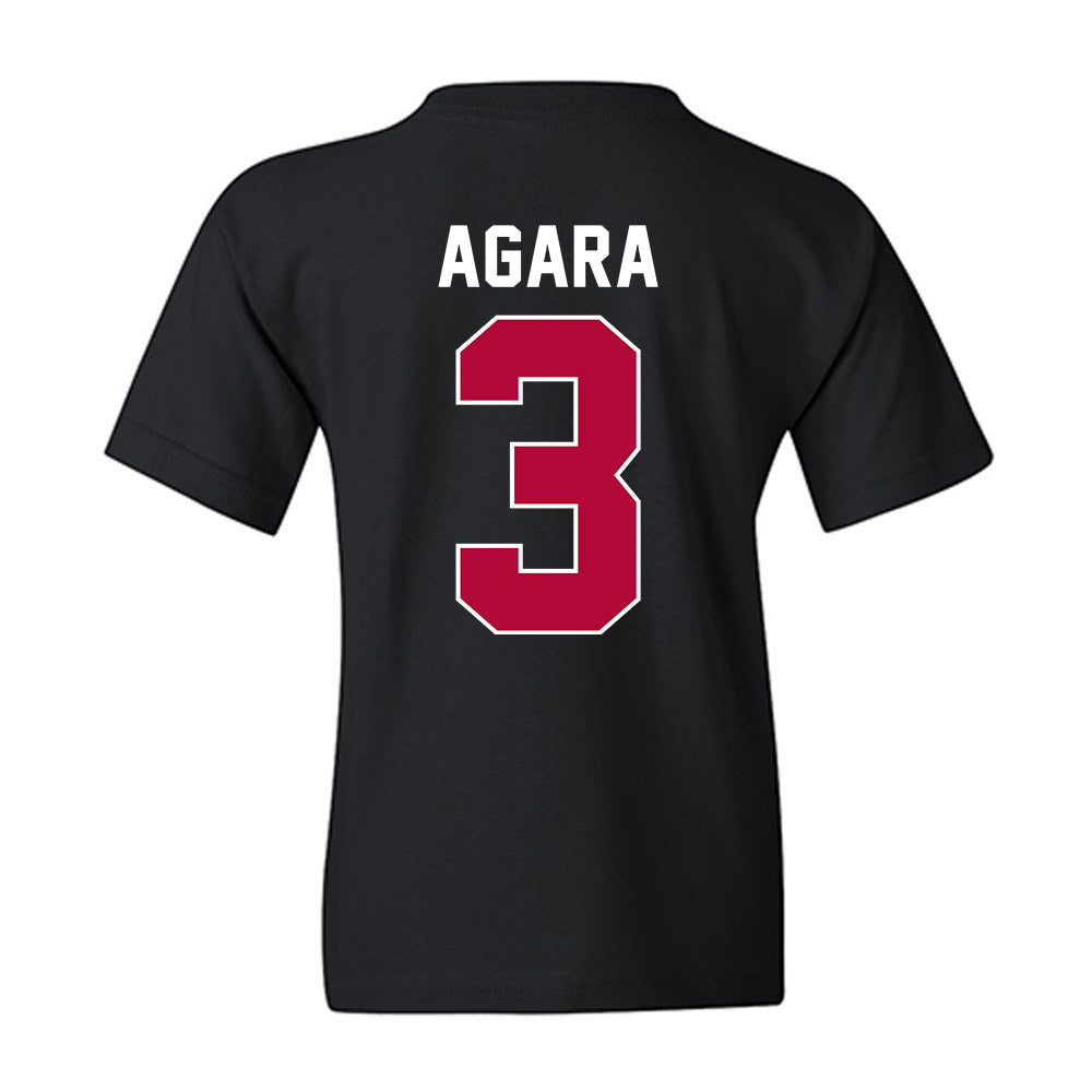 Stanford - NCAA Women's Basketball : Nunu Agara - Vintage Youth T-Shirt-1
