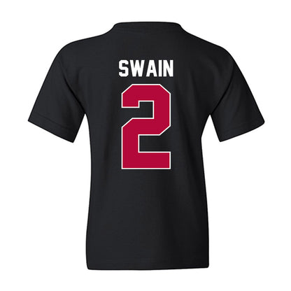 Stanford - NCAA Women's Basketball : Hailee Swain - Vintage Youth T-Shirt-1