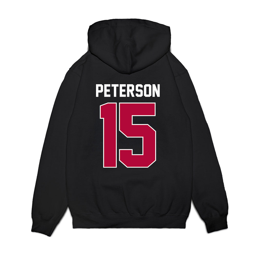 Stanford - NCAA Women's Basketball : Harper Peterson - Vintage Premium Hooded Sweatshirt-1