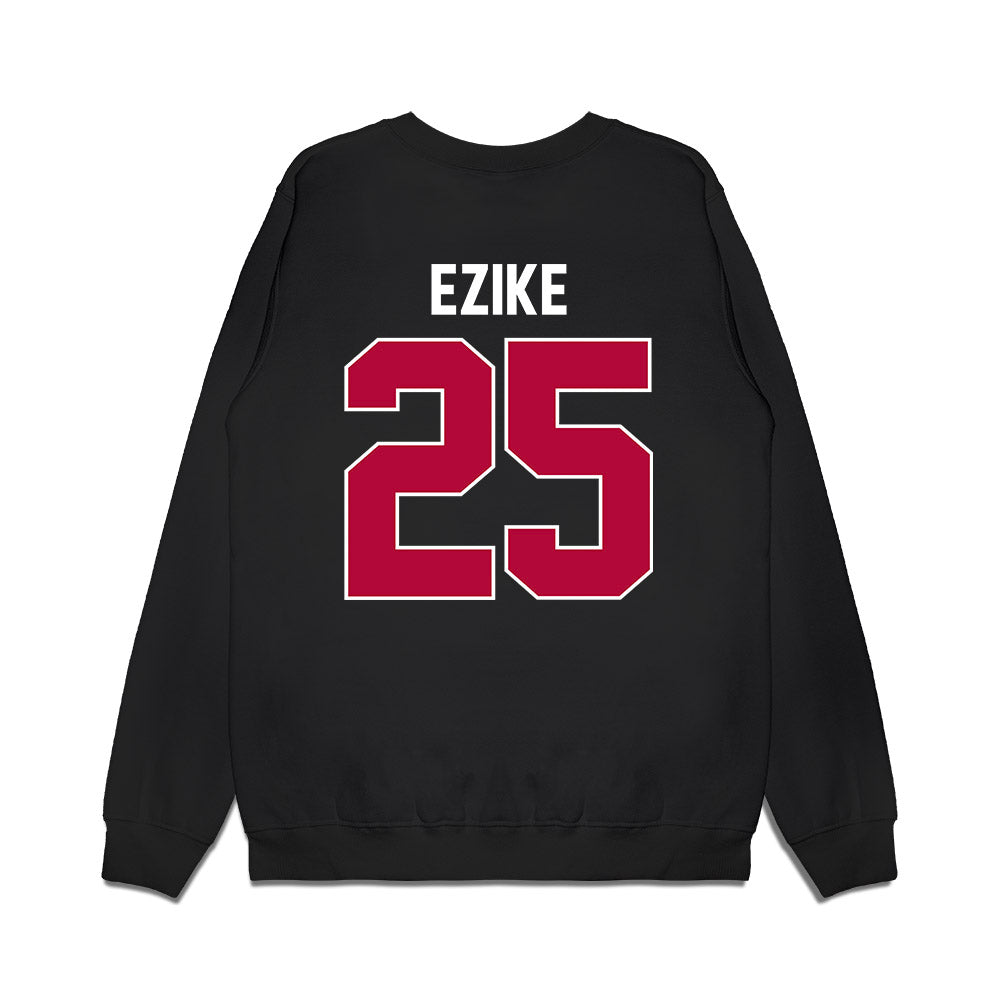 Stanford - NCAA Women's Basketball : Nora Ezike - Vintage Premium Crewneck Sweatshirt-1
