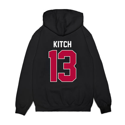 Stanford - NCAA Men's Basketball : Ethan Kitch - Vintage Premium Hooded Sweatshirt-1