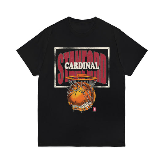 Stanford - NCAA Men's Basketball : Christian Bliss - Vintage Comfort Colors T-Shirt-0
