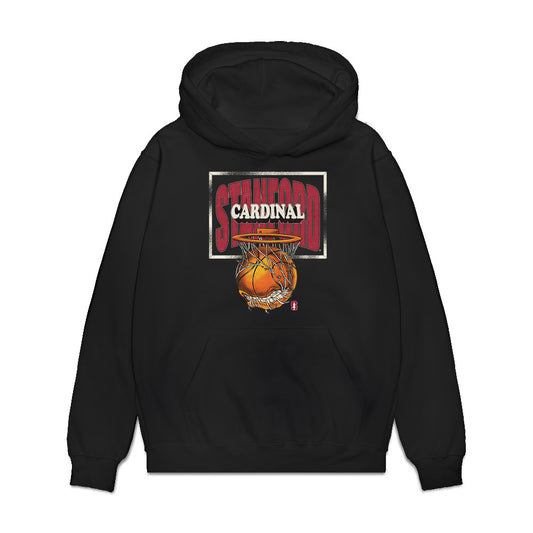 Stanford - NCAA Women's Basketball : Lauren Green - Vintage Premium Hooded Sweatshirt-0