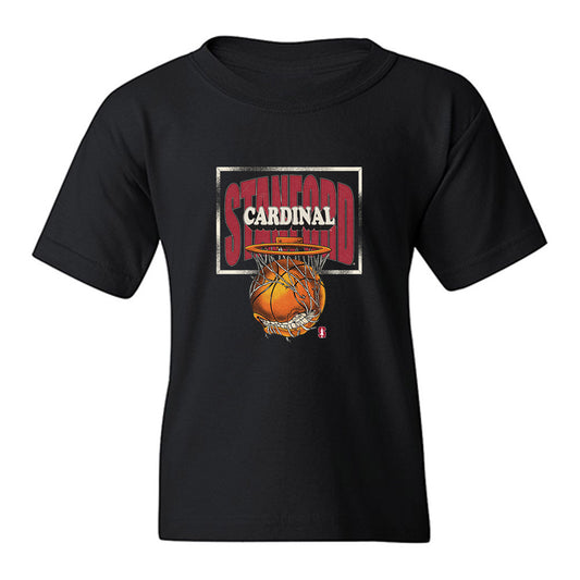 Stanford - NCAA Men's Basketball : Christian Bliss - Vintage Youth T-Shirt-0