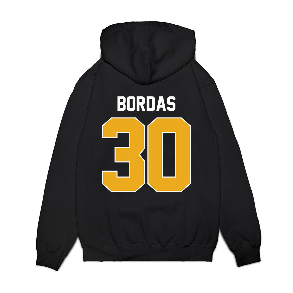 West Virginia - NCAA Women's Basketball : Alexis Bordas - Vintage Shersey Premium Hooded Sweatshirt-1