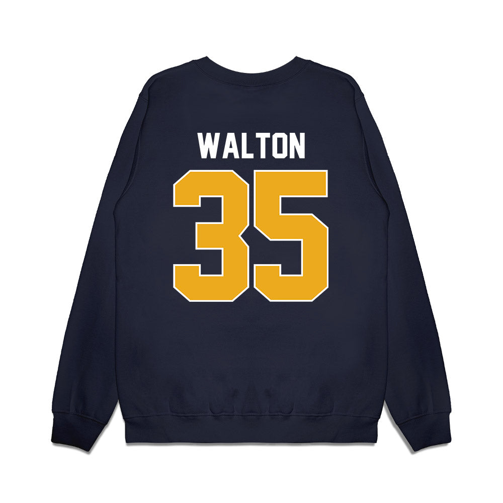 West Virginia - NCAA Women's Basketball : Zahirah Walton - Vintage Shersey Premium Crewneck Sweatshirt-1