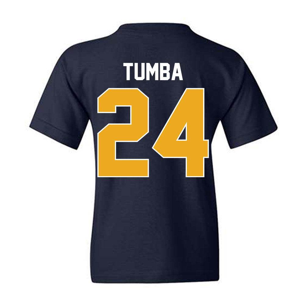 West Virginia - NCAA Women's Basketball : Divine Tumba - Vintage Shersey Youth T-Shirt-1