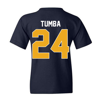 West Virginia - NCAA Women's Basketball : Divine Tumba - Vintage Shersey Youth T-Shirt-1