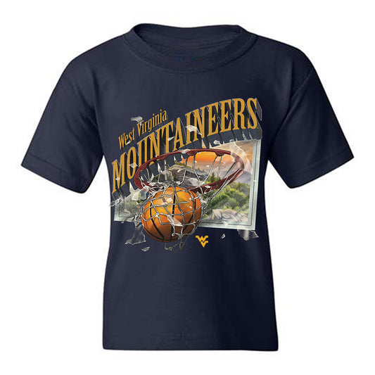 West Virginia - NCAA Women's Basketball : Zahirah Walton - Vintage Shersey Youth T-Shirt-0