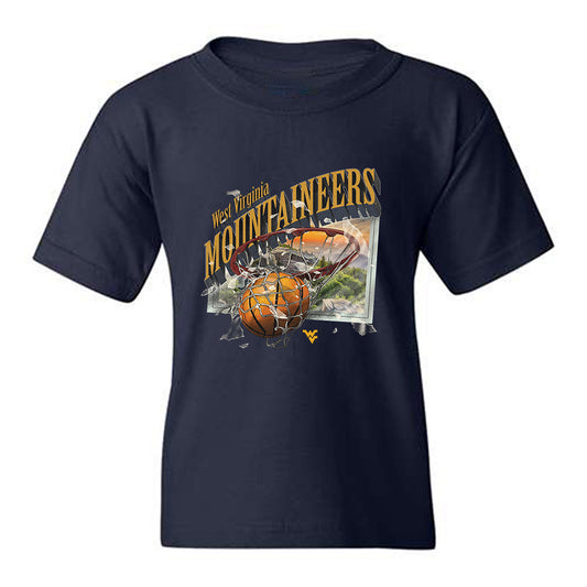 West Virginia - NCAA Men's Basketball : Seydou Traore - Vintage Shersey Youth T-Shirt-0