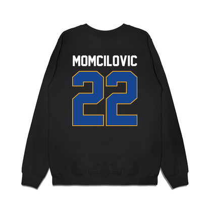 Kentucky - NCAA Men's Basketball : Milan Momcilovic - Vintage Premium Crewneck Sweatshirt-1
