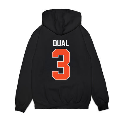 Syracuse - NCAA Men's Basketball : Garwey Dual - Vintage Shersey Premium Hooded Sweatshirt-1