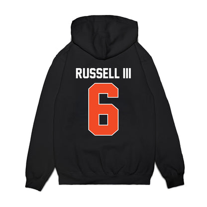 Syracuse - NCAA Men's Basketball : Calvin Russell III - Vintage Shersey Premium Hooded Sweatshirt-1