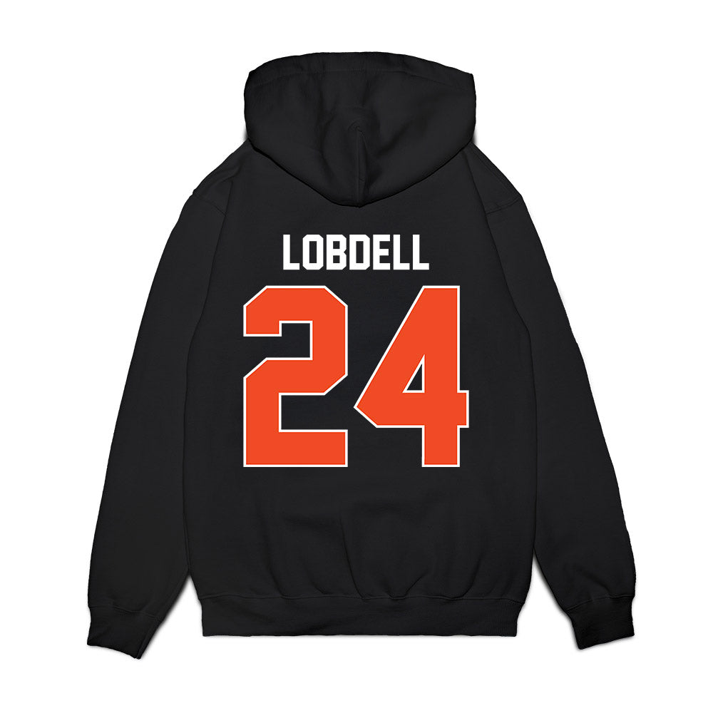 Syracuse - NCAA Men's Basketball : Noah Lobdell - Vintage Shersey Premium Hooded Sweatshirt-1