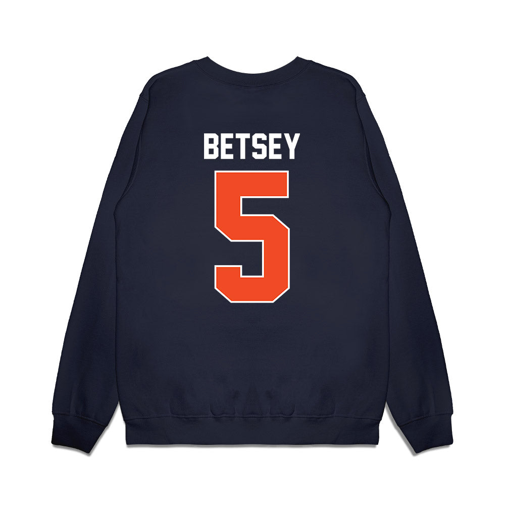 Syracuse - NCAA Men's Basketball : Tyler Betsey - Vintage Shersey Premium Crewneck Sweatshirt-1