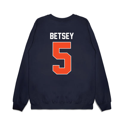 Syracuse - NCAA Men's Basketball : Tyler Betsey - Vintage Shersey Premium Crewneck Sweatshirt-1