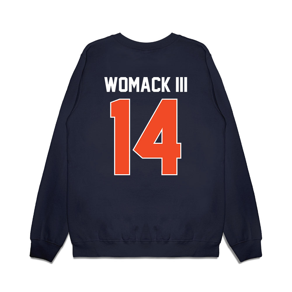 Syracuse - NCAA Men's Basketball : Aaron Womack III - Vintage Shersey Premium Crewneck Sweatshirt-1