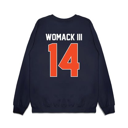 Syracuse - NCAA Men's Basketball : Aaron Womack III - Vintage Shersey Premium Crewneck Sweatshirt-1