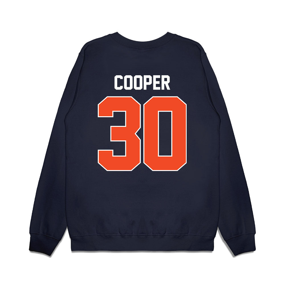 Syracuse - NCAA Women's Basketball : Jasmyn Cooper - Vintage Shersey Premium Crewneck Sweatshirt-1