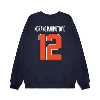 Syracuse - NCAA Men's Basketball : Mark Morano Mahmutovic - Vintage Shersey Premium Crewneck Sweatshirt-1