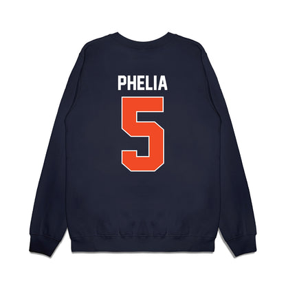 Syracuse - NCAA Women's Basketball : Laila Phelia - Vintage Shersey Premium Crewneck Sweatshirt-1