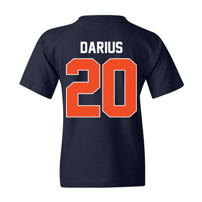 Syracuse - NCAA Women's Basketball : Dominique Darius - Vintage Shersey Youth T-Shirt-1