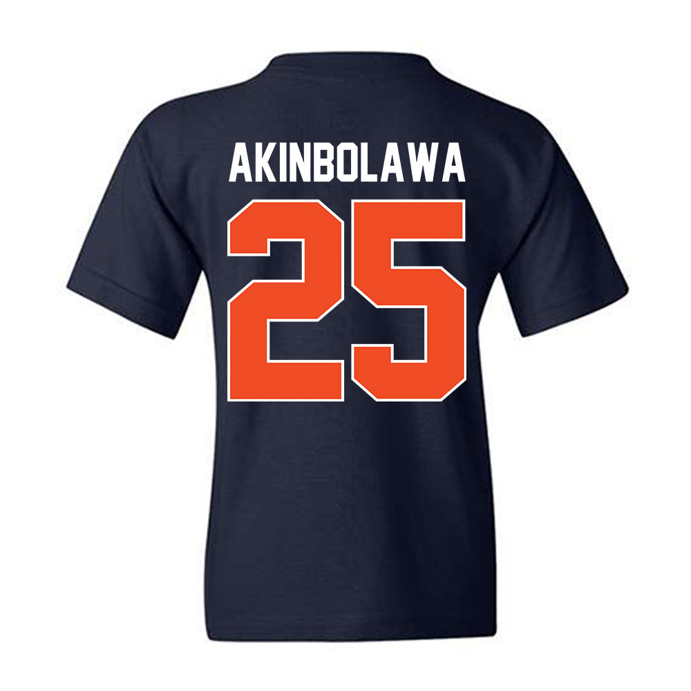 Syracuse - NCAA Women's Basketball : Oyindamola Akinbolawa - Vintage Shersey Youth T-Shirt-1