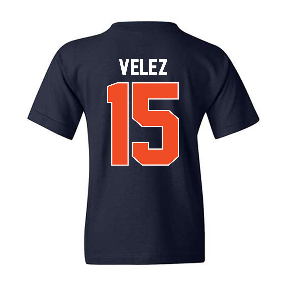 Syracuse - NCAA Women's Basketball : Angelica Velez - Vintage Shersey Youth T-Shirt-1