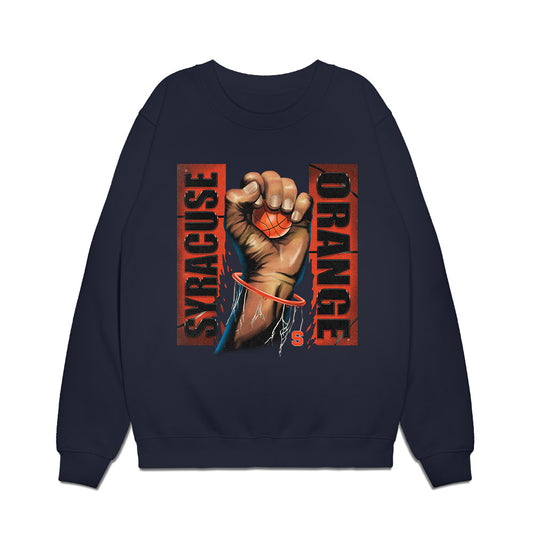 Syracuse - NCAA Men's Basketball : Sadiq White Jr. - Vintage Shersey Premium Crewneck Sweatshirt-0