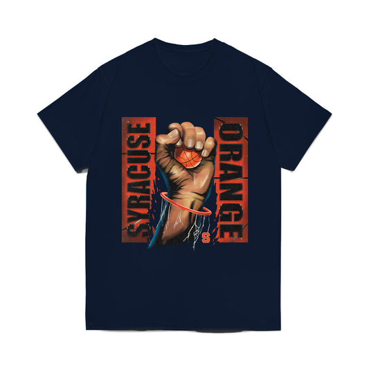 Syracuse - NCAA Men's Basketball : Tiefing Diawara - Vintage Shersey Comfort Colors T-Shirt-0