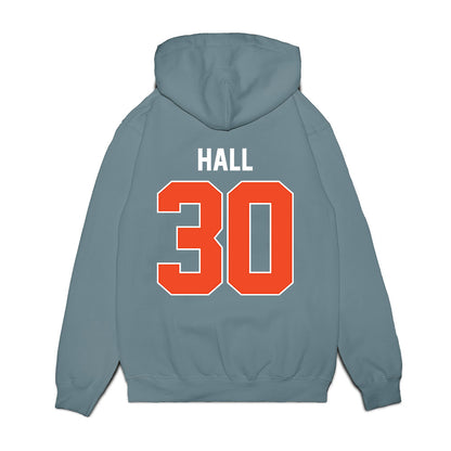 Virginia - NCAA Men's Basketball : Dallin Hall - Vintage Shersey Premium Hooded Sweatshirt-1