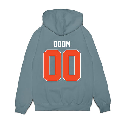 Virginia - NCAA Men's Basketball : Owen Odom - Vintage Shersey Premium Hooded Sweatshirt-1